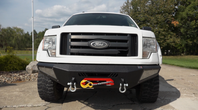 09-14 Ford F-150 Fishbone Offroad FB22347 Pelican Front Bumper - Black