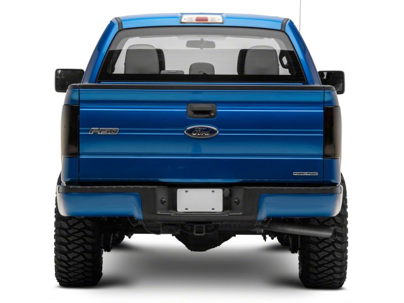 09-14 Ford F-150 Raxiom T565679 Styleside Axial Series LED Tail Lights w/ Halo- Blk Housing (Smoked Lens)