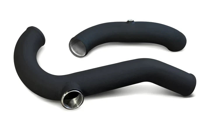 15-23 Ford Mustang 2.3L EcoBoost CV Fabrication ECOMUSCHGEB1/R Aluminum Intercooler Charge Pipe Kit with TiAL Flange