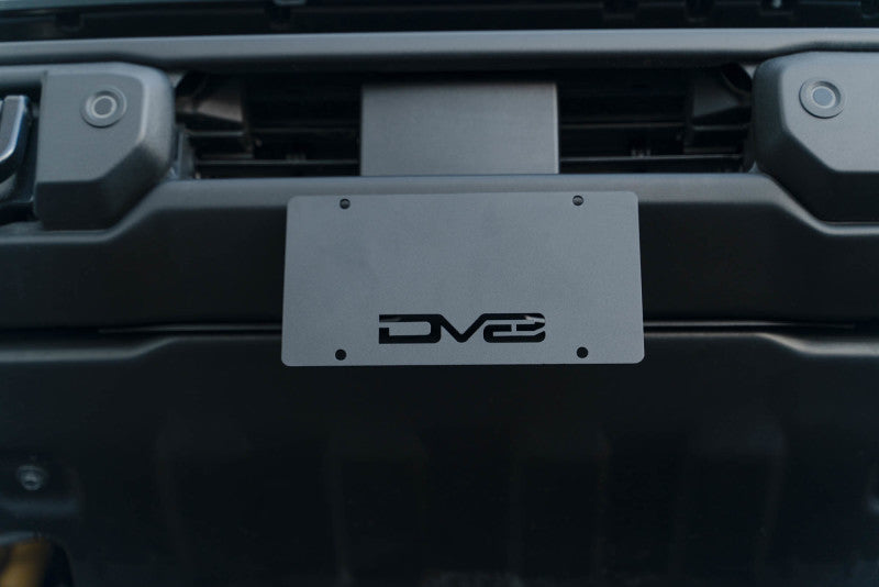21-26 Ford Bronco DV8 Offroad LPBR-04 Capable Bumper Front License Plate Mount