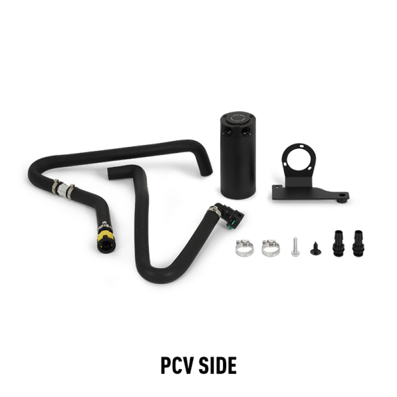 11-14 Ford F-150 EcoBoost 3.5L Mishimoto MMBCC-F35T-11SBE Baffled Oil Catch Can Kit -Black