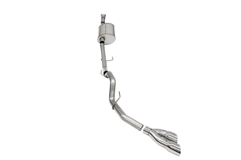 21-23 Ford F-150 V8 5.0L Corsa Performance 21157 6.5in Bed Sport Cat-Back Single Side Exit Polished