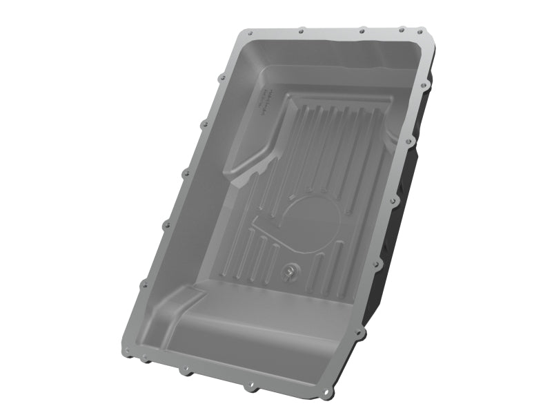 17-25 Ford F-150 / 19-25 Ford Ranger / 21-25 Bronco AFE 46-71330B 10R60/10R80 Pro Series Rear Transmission Pan Black w/ Machined Fins