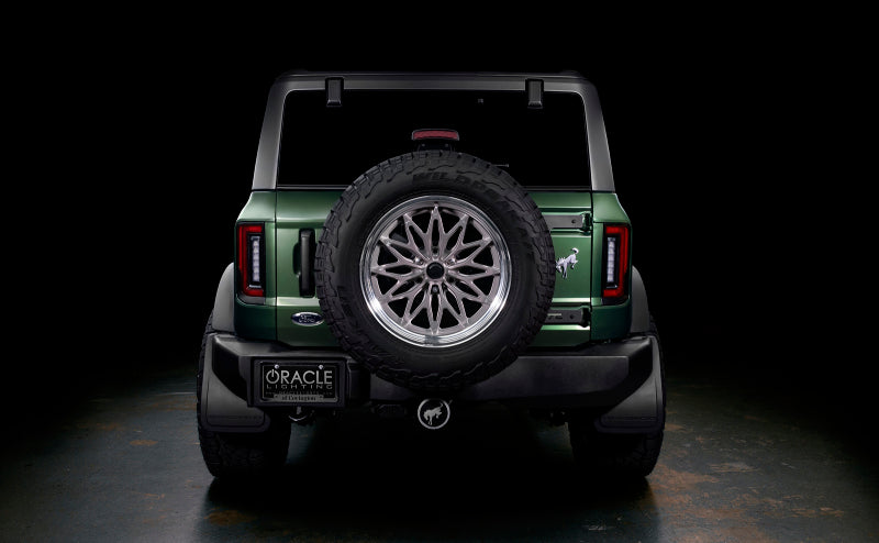 21-24 Bronco ORACLE Lighting 5892-504 Flush Style (Lensless) LED Tail Lights - Standard Red Lens
