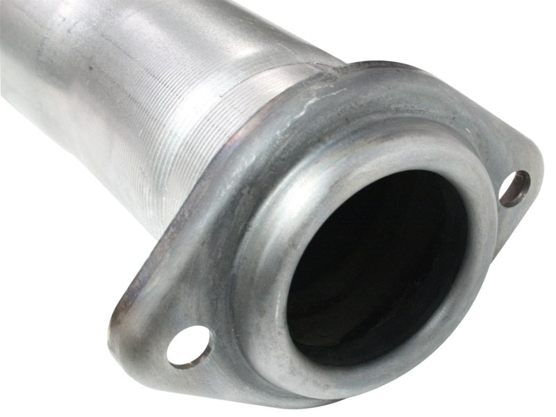 11-14 Ford F-150 V6 3.5L Ecoboost aFe 49-03041-B Power Atlas 4in Aluminized Cat-Back Exhaust System w/ 304 SS Black Tip