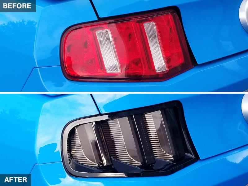 10-12 Ford Mustang Raxiom 405839 Vector V2 LED Tail Lights