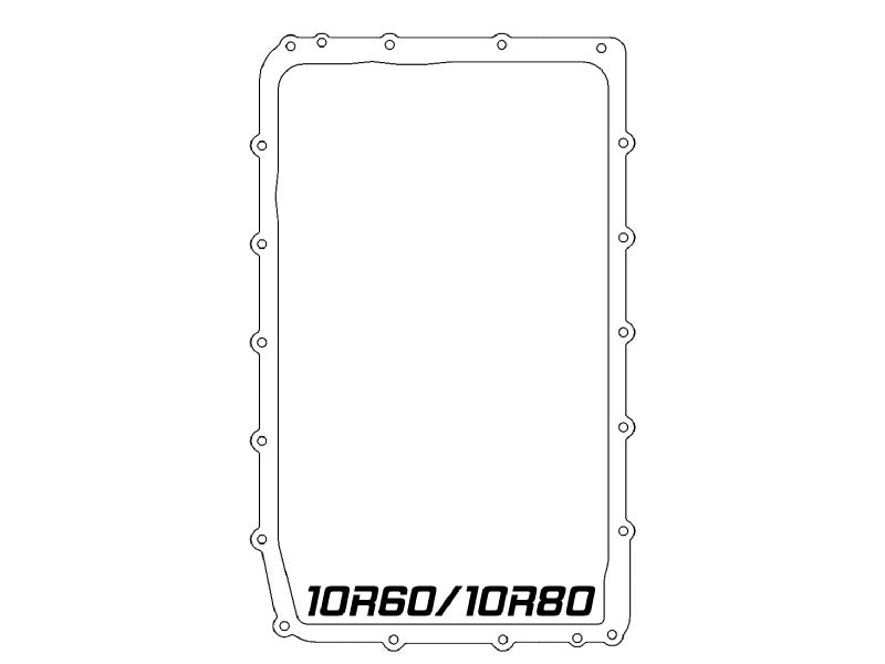 17-25 Ford F-150 / 19-25 Ford Ranger / 21-25 Bronco AFE 46-71330B 10R60/10R80 Pro Series Rear Transmission Pan Black w/ Machined Fins