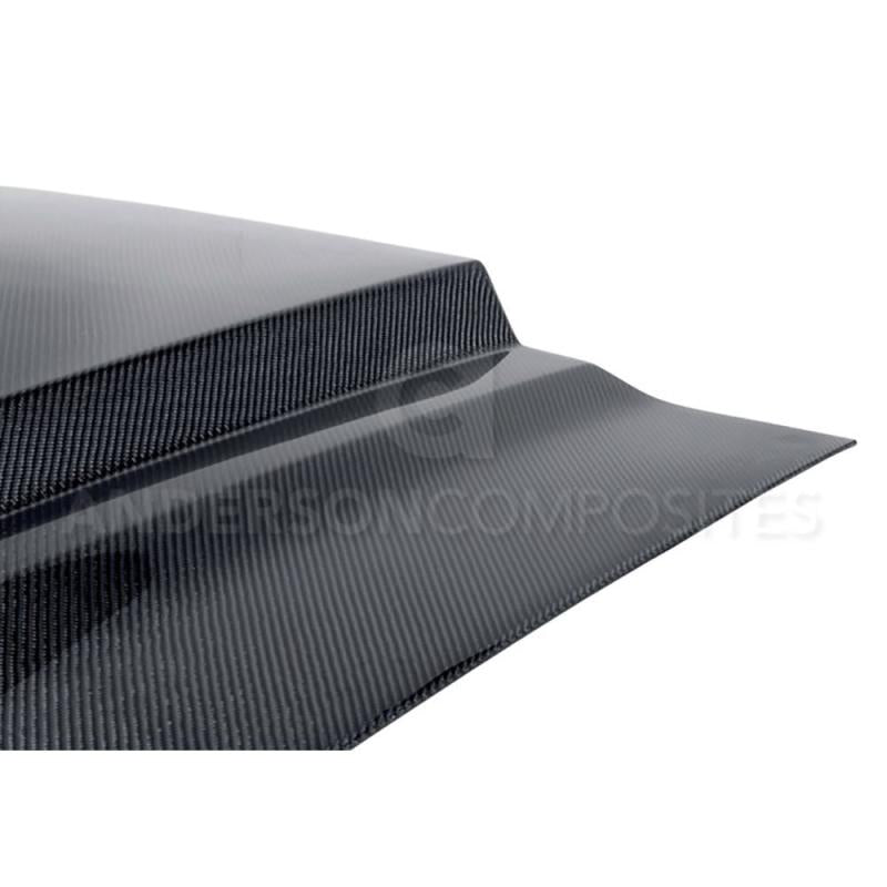 13-14 Ford Mustang GT Anderson Composites AC-HD1011FDMU-TS Ram Air Type-CR Hood