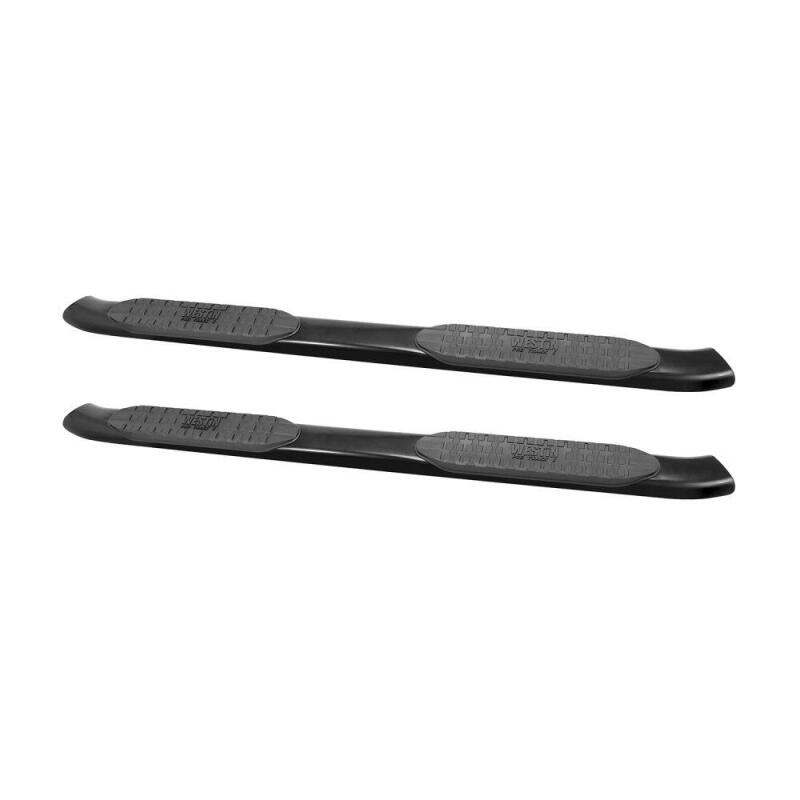 09-14 Ford F-150 SuperCab Westin 21-53515 PRO TRAXX 5 Oval Nerf Step Bars - Black