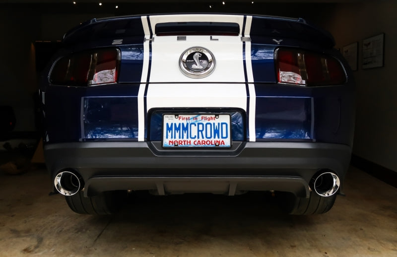 11-14 Ford Mustang GT AWE Tuning 3015-32094 S197 Axle-back Exhaust-Touring Edition(Chrome Silver Tips)
