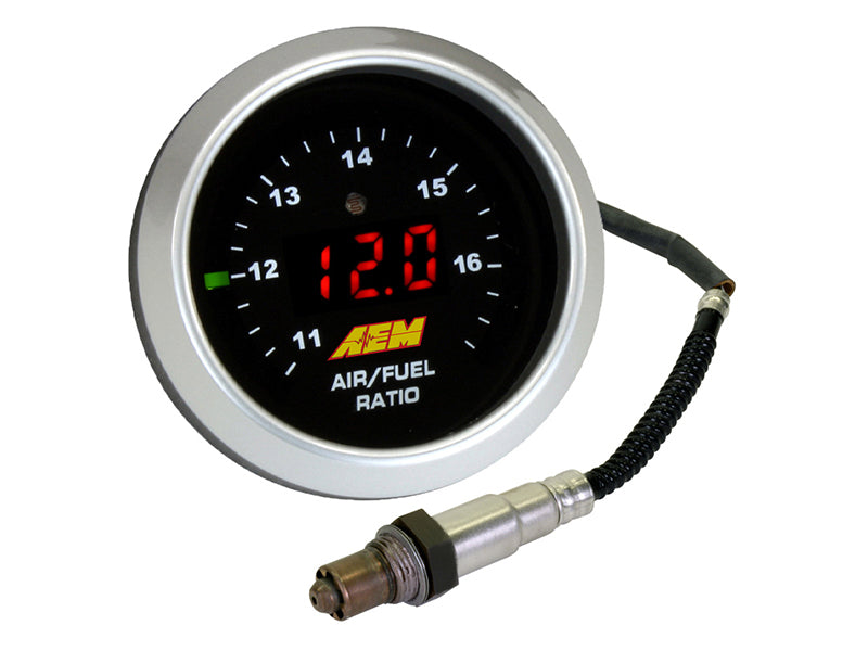 11-14 Ford F-150 3.5L V6 Ecoboost AEM 30-4110 Wideband O2 Air/Fuel UEGO Gauge Kit