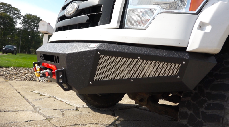 09-14 Ford F-150 Fishbone Offroad FB22347 Pelican Front Bumper - Black