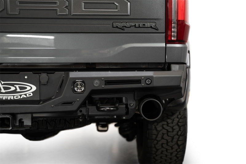 21-24 Ford F-150 Raptor Addictive Desert Designs R210121090103 Rock Fighter Rear Bumper