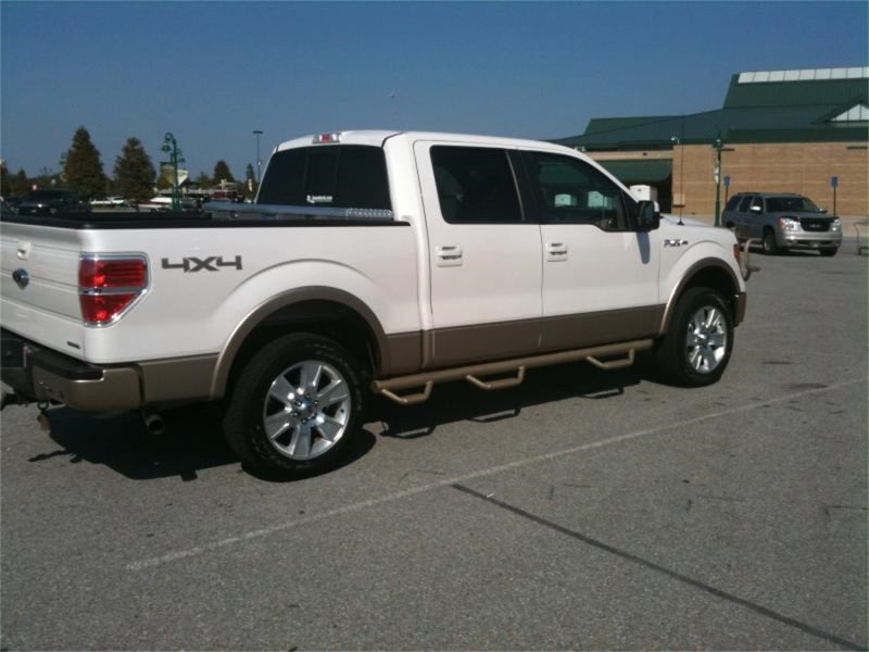 09-14 Ford F-150 N-Fab F09102CC-6 Nerf Step 5.5ft Bed 3in Bed Access - Gloss Black