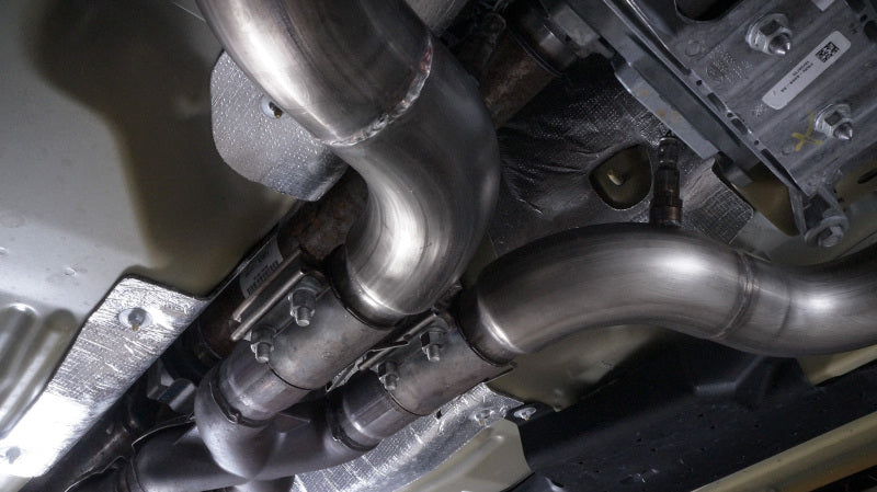 15-20 Ford Mustang Shelby GT350 Stainless Works GT350HCAT Headers 1-7/8in Primaries High-Flow Cats 3in Collectors - Factory Connect