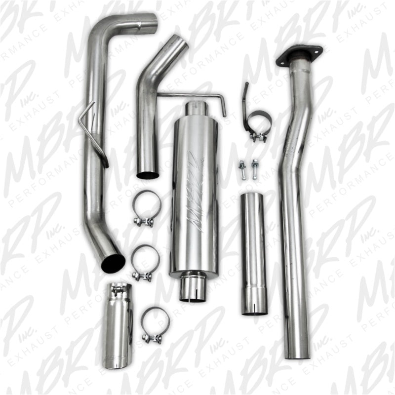 11-14 Ford F-150 V6 3.5L Ecoboost MBRP S5236409 XP Series 3in T409 Cat Back Exhaust Single Side Exit
