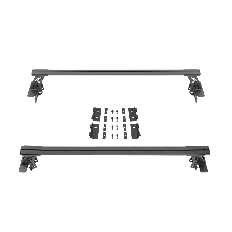 19-24 Ford Ranger / 22-24 Ford Maverick Go Rhino 5935000T JT/16-22 Toy. Tacoma/05-21 Nssn Frontier XRS Cross Bars Kit - Tex. Blk