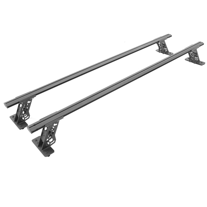15-24 Ford F-150 4DR Go Rhino 5935015T XRS Cross Bars Kit Tex Black