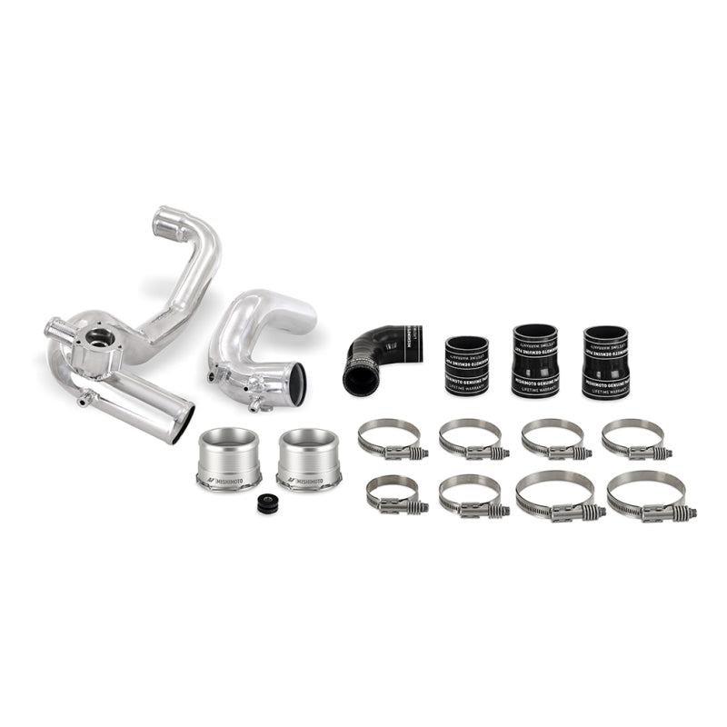 21-23 Ford Bronco V6 2.3L Mishimoto MMICP-BR23-21P Intercooler Pipe Kit Polished