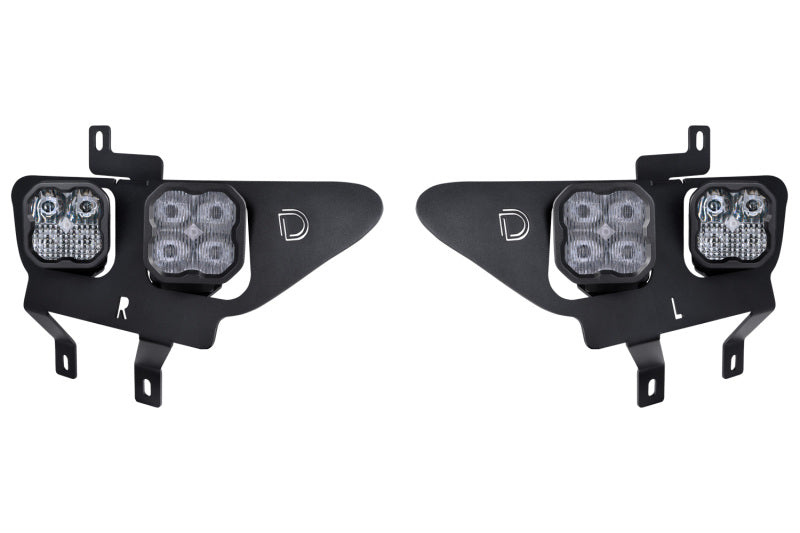 21-23 Ford F-150 Diode Dynamics DD7315 SS3 LED Fog Pocket Kit - Yellow Max