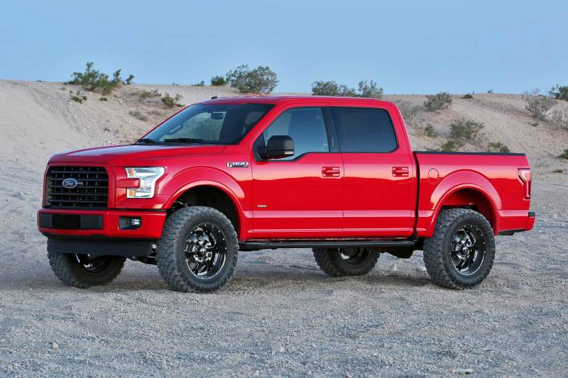 15-25 Ford F-150 2WD Fabtech K2258M 4in Basic System w/ Rear Stealth Shocks