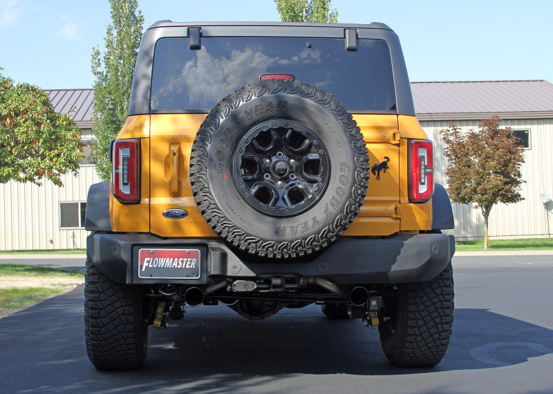 21-26 Ford Bronco 2.3L/2.7L V6 Flowmaster 718123 Flow FX Axle-Back Exhaust System