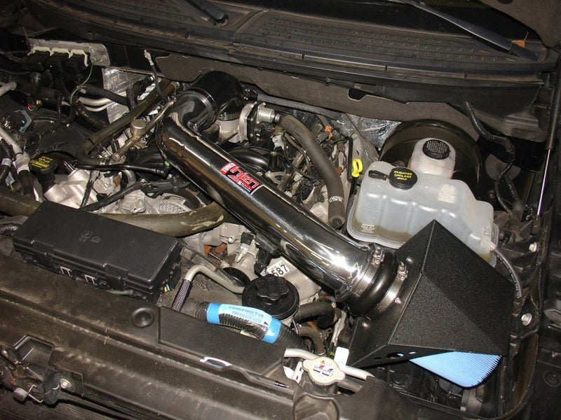 09-10 Ford F-150 V8 5.4L Injen PF9014WB Wrinkle Black Power-Flow Air Intake System