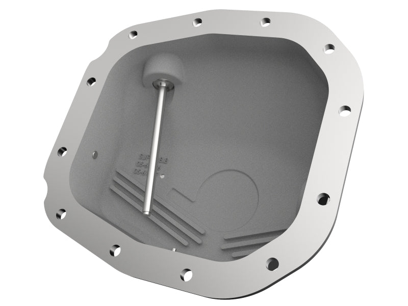 15-21 Ford F-150 (Super 8.8-12) aFe 46-71180B Pro Series Rear Differential Cover Black w/ Machine Fins