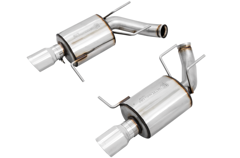 11-14 Ford Mustang GT AWE Tuning 3015-32094 S197 Axle-back Exhaust-Touring Edition(Chrome Silver Tips)