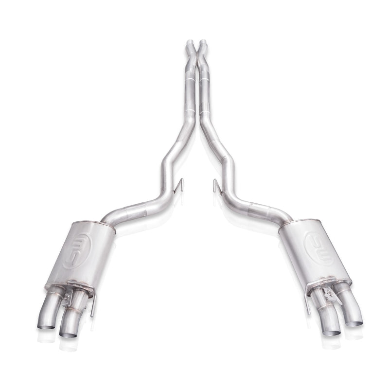 15-20 Ford Mustang Shelby GT350 Stainless Works GT350CBXFCL Legend Factory Connect X-Pipe Catback Exhaust w/ Valves