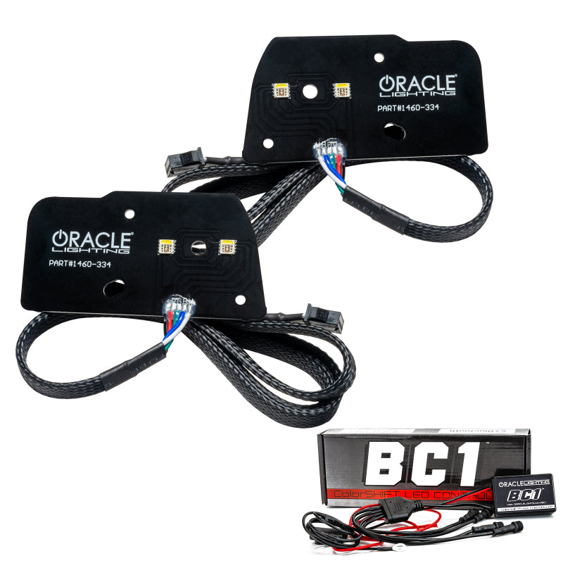 21-23 Ford F-150 Oracle 1460-335 RGB+W Headlight DRL Upgrade Kit ColorSHIFT® - w/ BC1 Controller