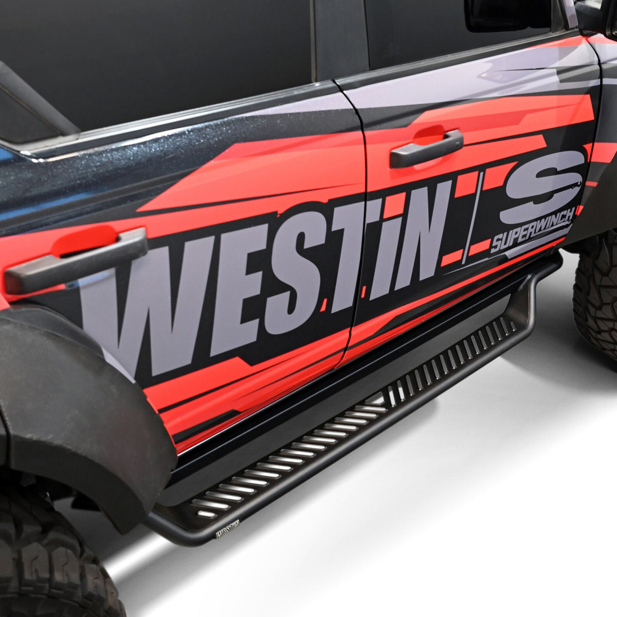 21-26 Ford Bronco 4DR Westin 20-44195 Outlaw Drop Running Boards Textured Black