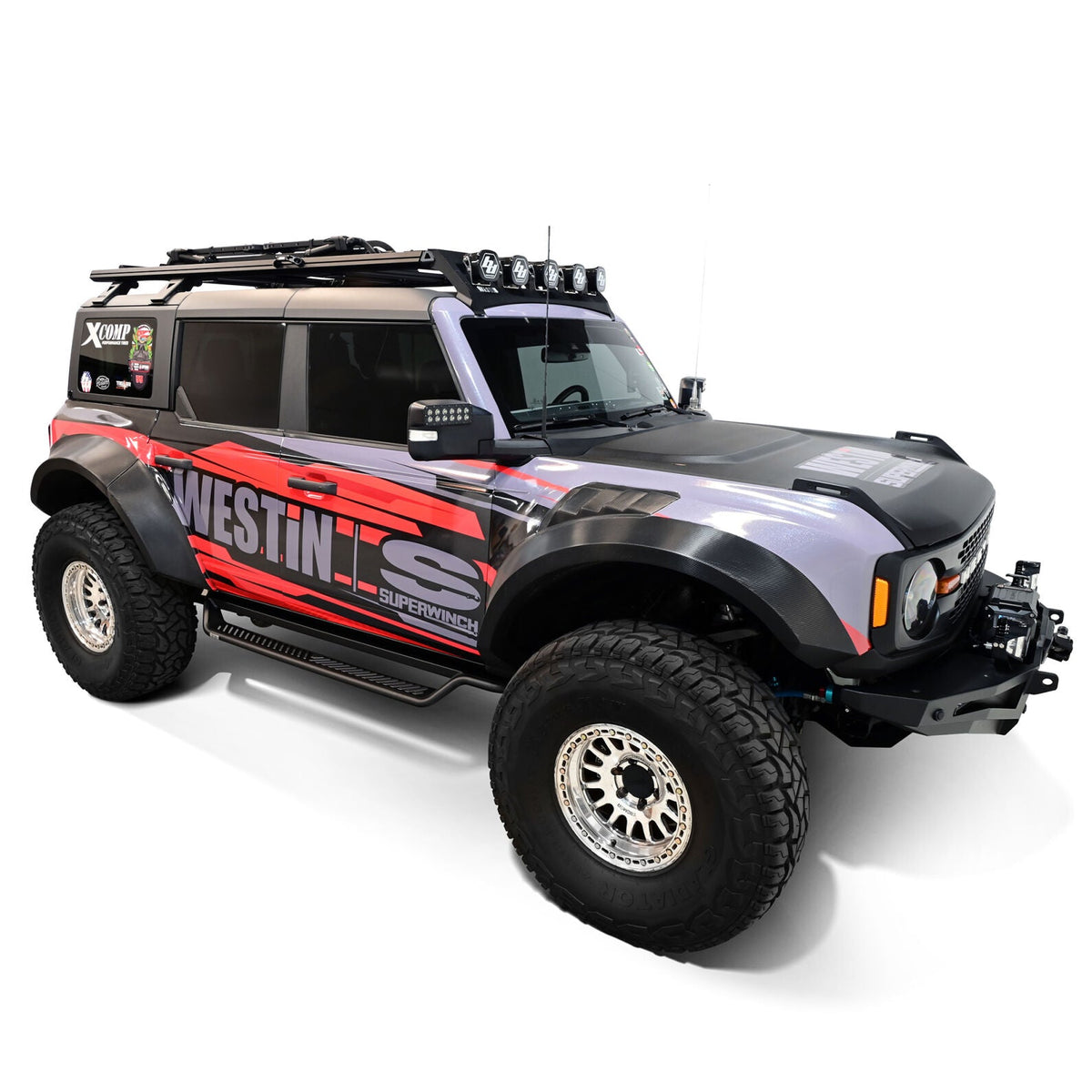 21-26 Ford Bronco 4DR Westin 20-44195 Outlaw Drop Running Boards Textured Black