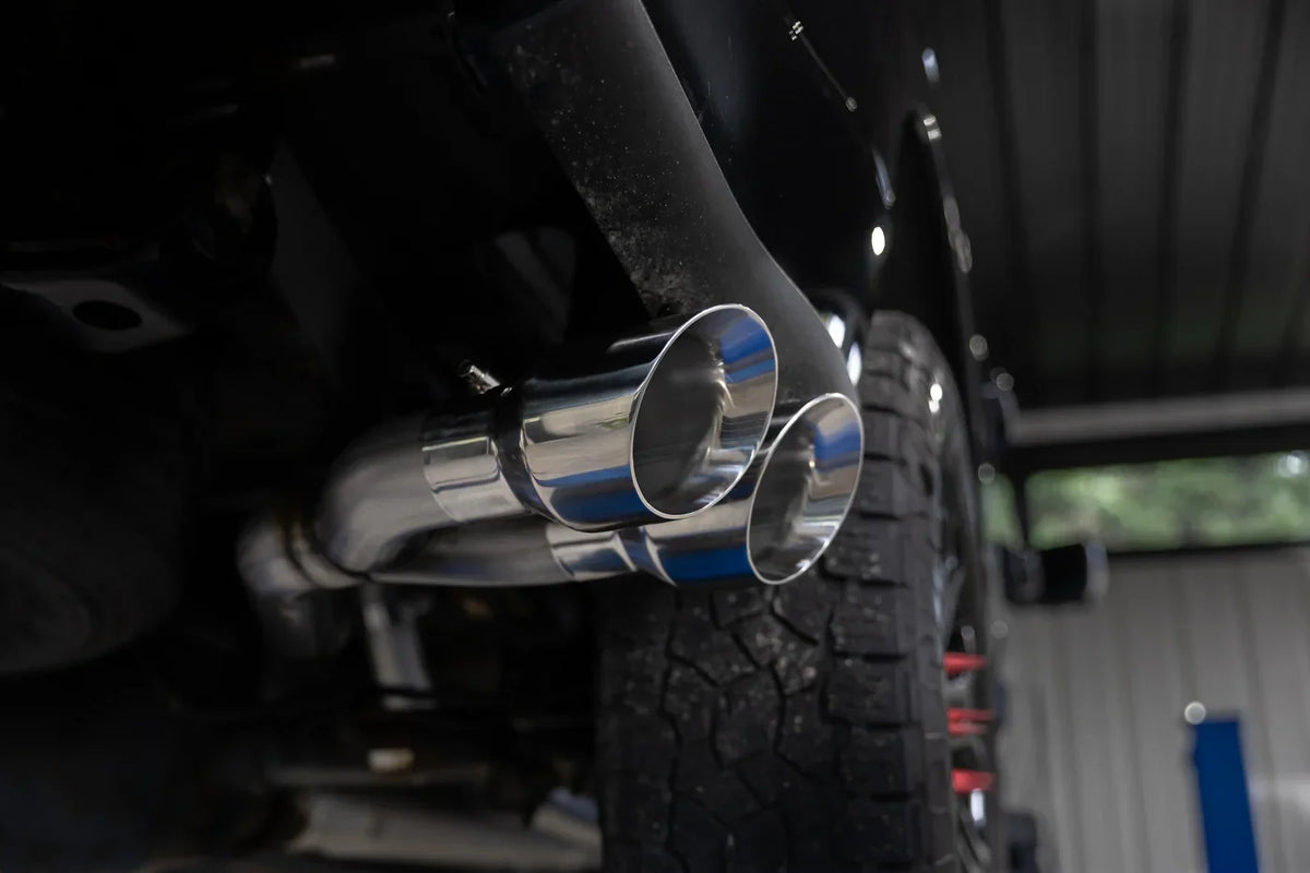 21-26 Ford F-150 2.7L / 3.5L / 5.0L MBRP S5277BLK 3in Cat Back Single Side Exit Exhaust - Black