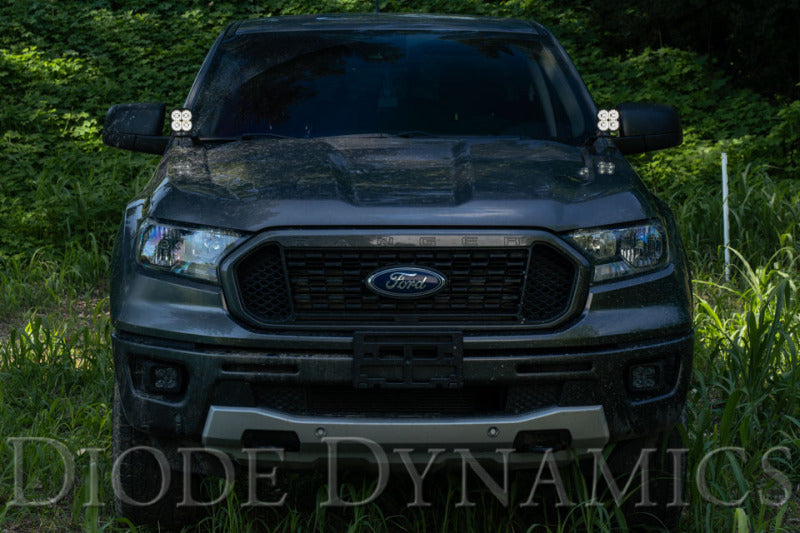 19-23 Ford Ranger Diode Dynamics DD6587 Stage Series 2in LED Ditch Light Kit Sport - White Combo