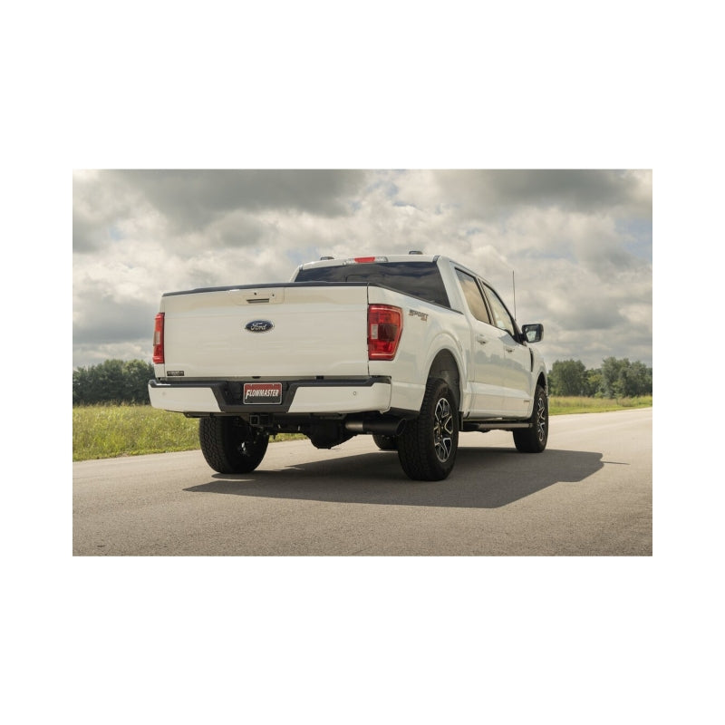 21-26 Ford F-150 3.5L Powerboost Flowmaster 818166 American Thunder Cat-Back Exhaust System