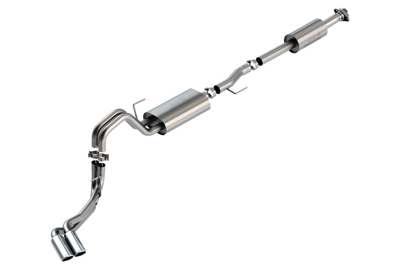 21-26 Ford F-150 V6 2.7L/3.5L Borla 140870 4dr CC SB EC STB Lari/King R/Plnum/LTD 3/2.25 DSE CB Touring CHR Tips