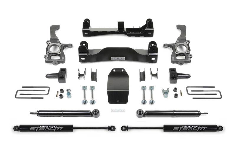 09-13 Ford F150 4WD Fabtech K2183M 4in Basic Sys w/Rr Stealth