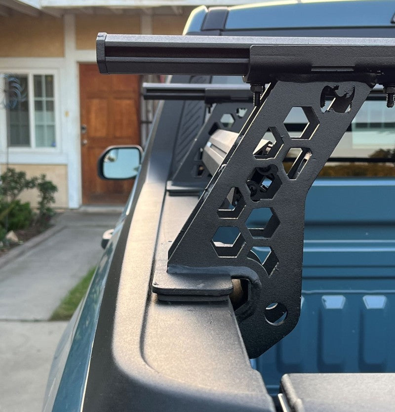 19-24 Ford Ranger / 22-24 Ford Maverick Go Rhino 5935000T JT/16-22 Toy. Tacoma/05-21 Nssn Frontier XRS Cross Bars Kit - Tex. Blk