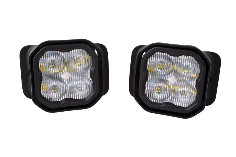15-20 Ford F-150 Diode Dynamics DD7015 SS3 LED Fog Light Kit Pro Type F2 ABL - White SAE Fog