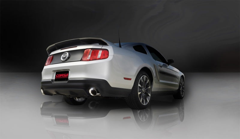 11-14 Ford Mustang GT/Boss 302 5.0L V8 Corsa Performance 14317 Polished Xtreme Axle-Back Exhaust