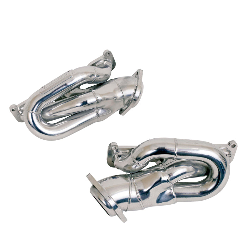 11-17 Ford Mustang V6 BBK 14420 Silver Ceramic Shorty Headers Performance Upgrade