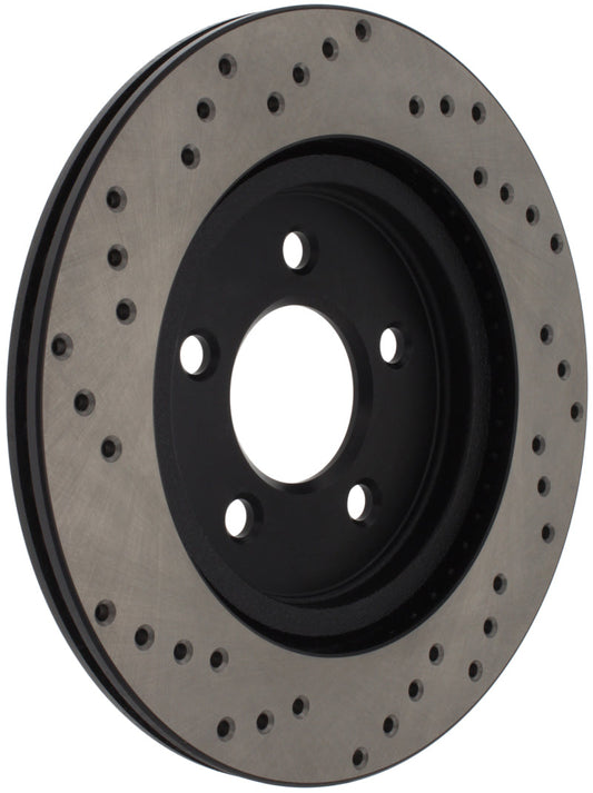 05-14 Ford Mustang GT 4.0L/4.6L V6/V8 StopTech 128.61087L Cross Drilled Left Rear Rotor