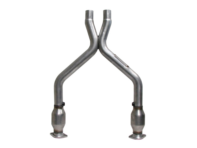 11-14 Ford Mustang V6 3.7 BBK 1461 High Flow Catted Short X-Pipe