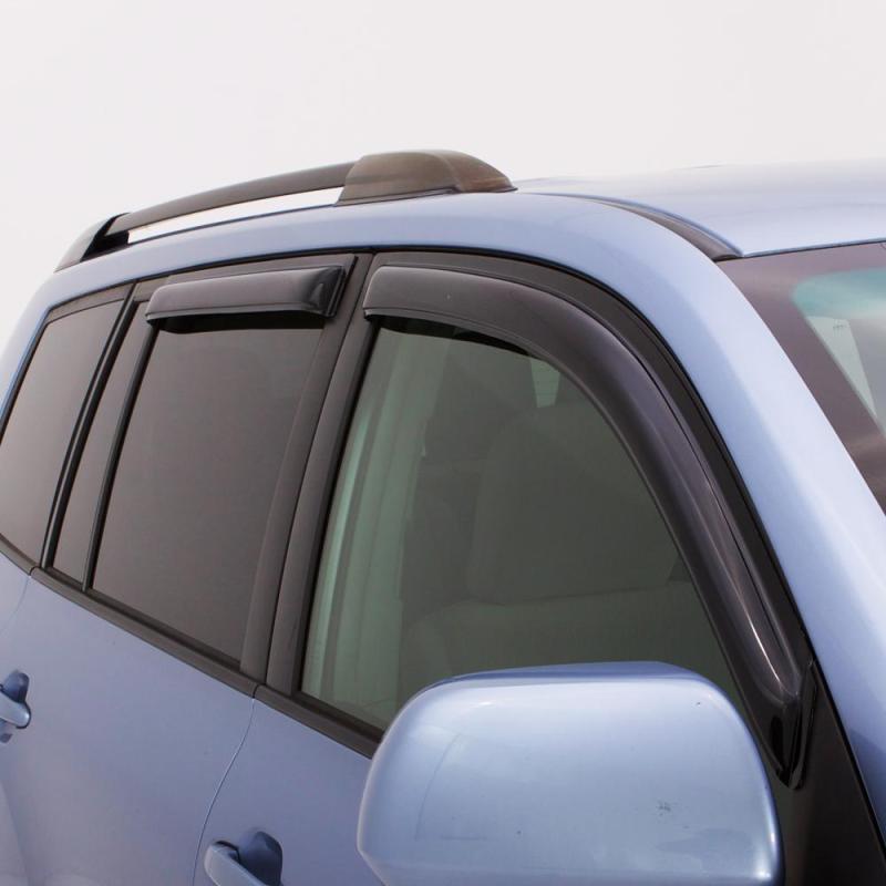09-14 Ford F-150 Supercrew AVS 94155 Outside Mount Ventvisor Side Window Deflectors  4pc - Smoke