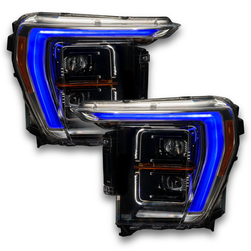 21-23 Ford F-150 Oracle 1460-330 RGB+W Headlight DRL Upgrade Kit ColorSHIFT® - w/ RF Controller