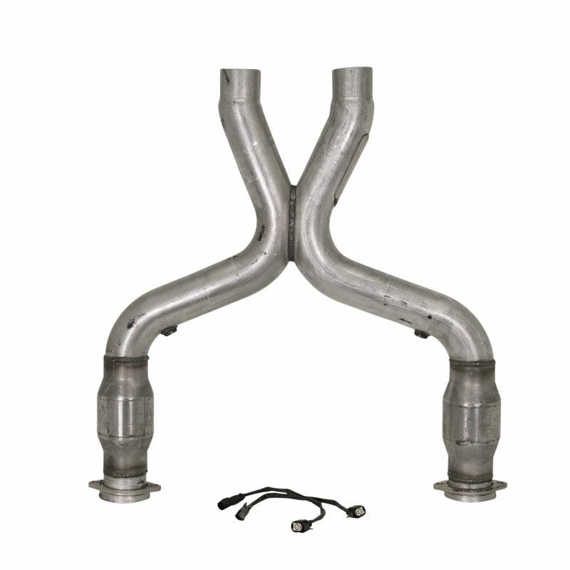 11-14 Ford Mustang V8 5.0L BBK 1658 3 Inch Short High Flow Catted X Pipe