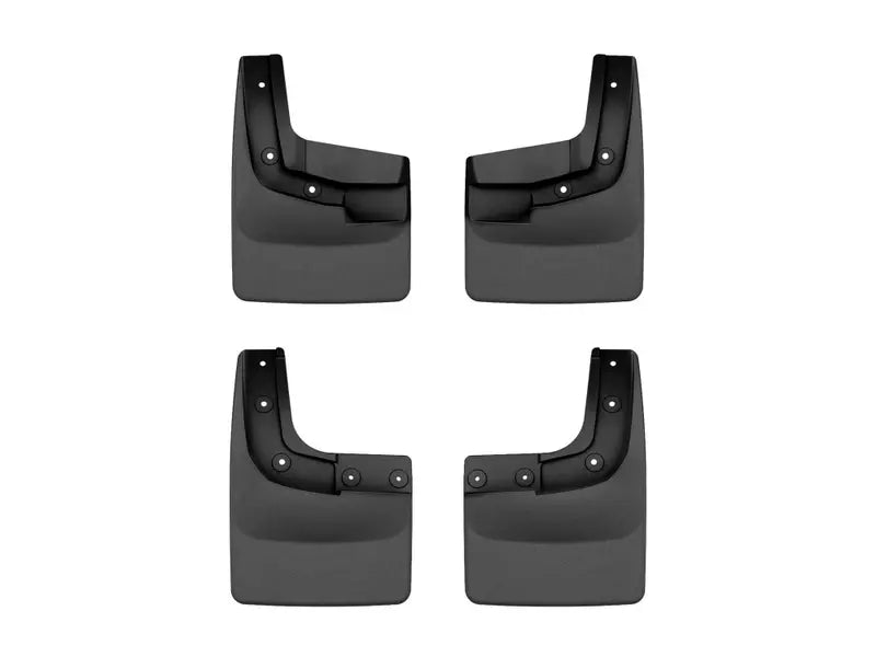 24-25 Ford Ranger (No Raptor) WeatherTech 110186 No Drill Front MudFlaps - Black