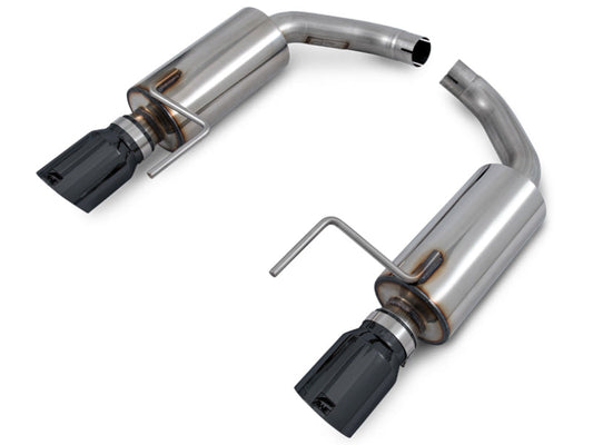 15-23 Ford Mustang V6 2.3L EB AWE Tuning 3015-33086 S550 Axle-back Exhaust - Touring Edition (Diamond Black Tips)