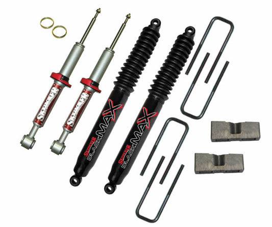04-08 Ford F-150 2WD Skyjacker F432STBB 3in Front Strut Suspension Lift Kit w/ Black MAX Shocks